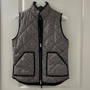 J. Crew Herringbone Patterned Vest